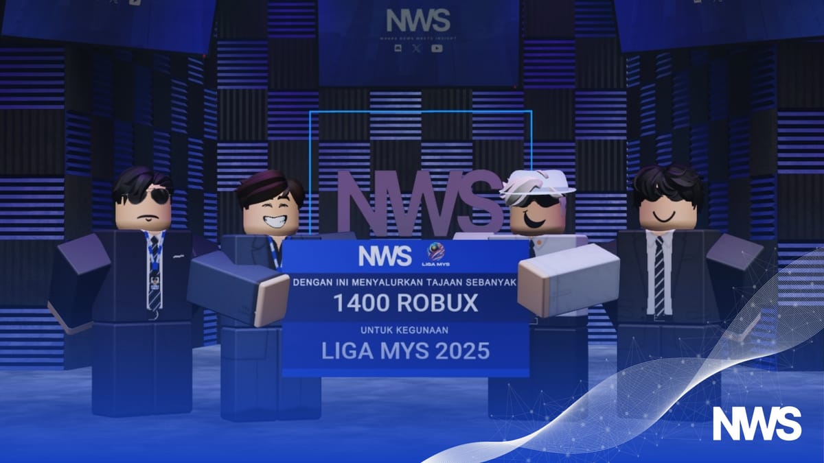 National Wire Service Sponsors Liga MYS with 1,400 Robux Contribution