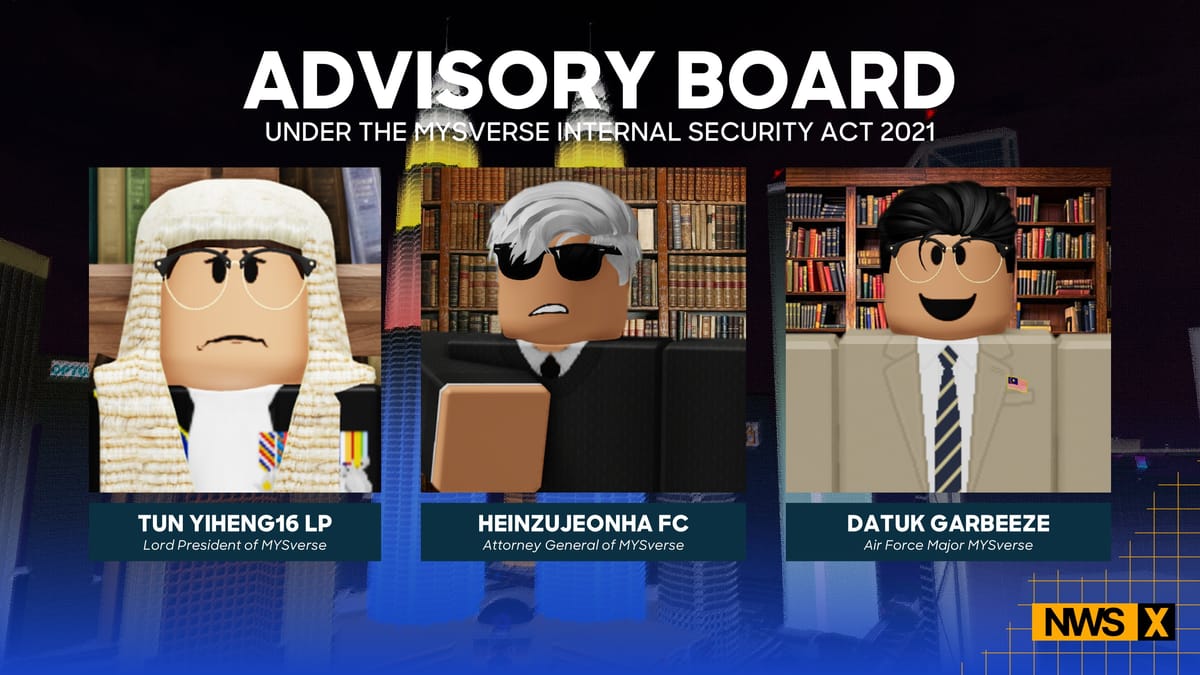 MYSverse Appoints Advisory Board Members Under Internal Security Act