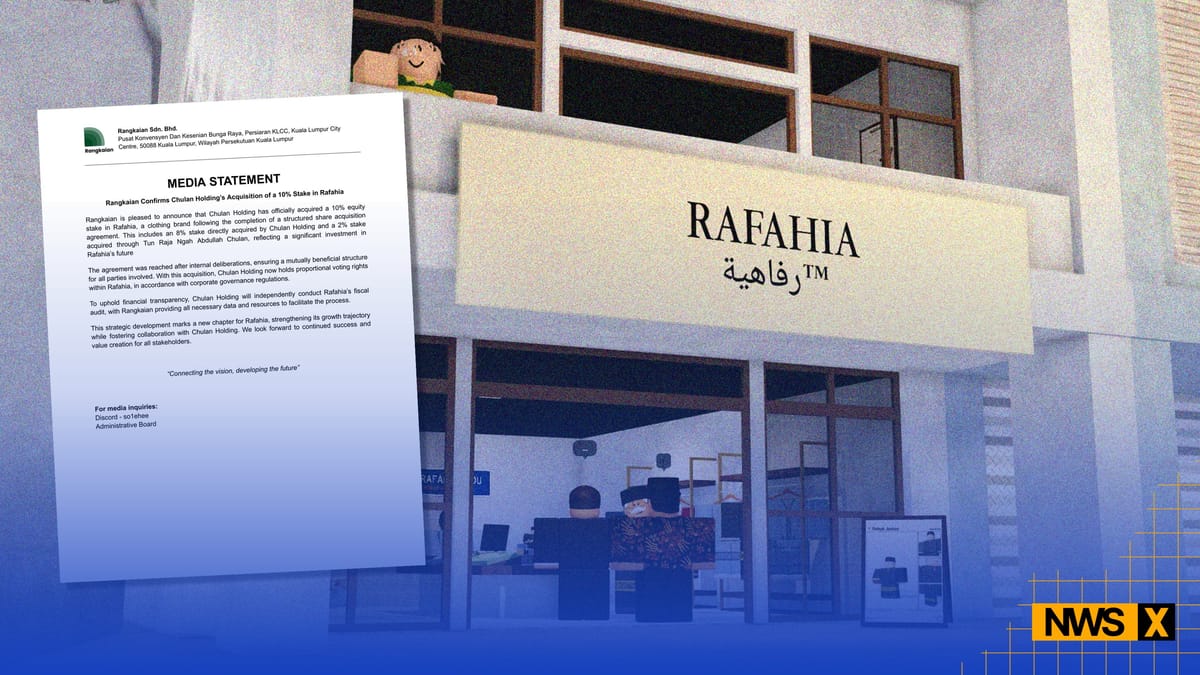 Chulan Holding Acquires 10% Equity in Rafahia as Strategic Investment