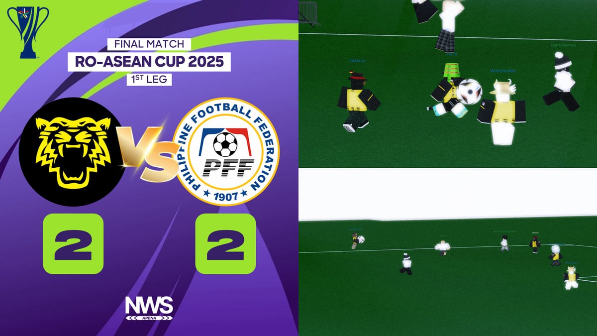 MYSverse and Ro-Filipina Draw 2-2 in Ro-Asean Cup 2025 Final First Leg