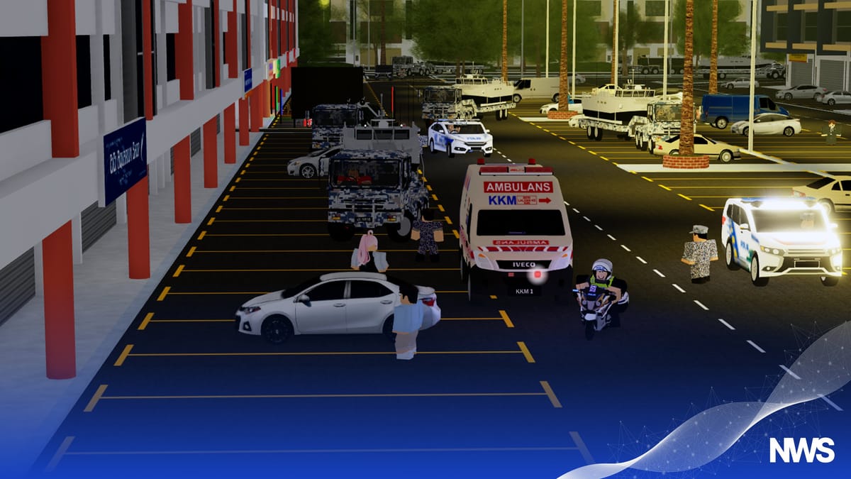 MYSverse Navy Conducts Military Convoy Operation Through City Streets