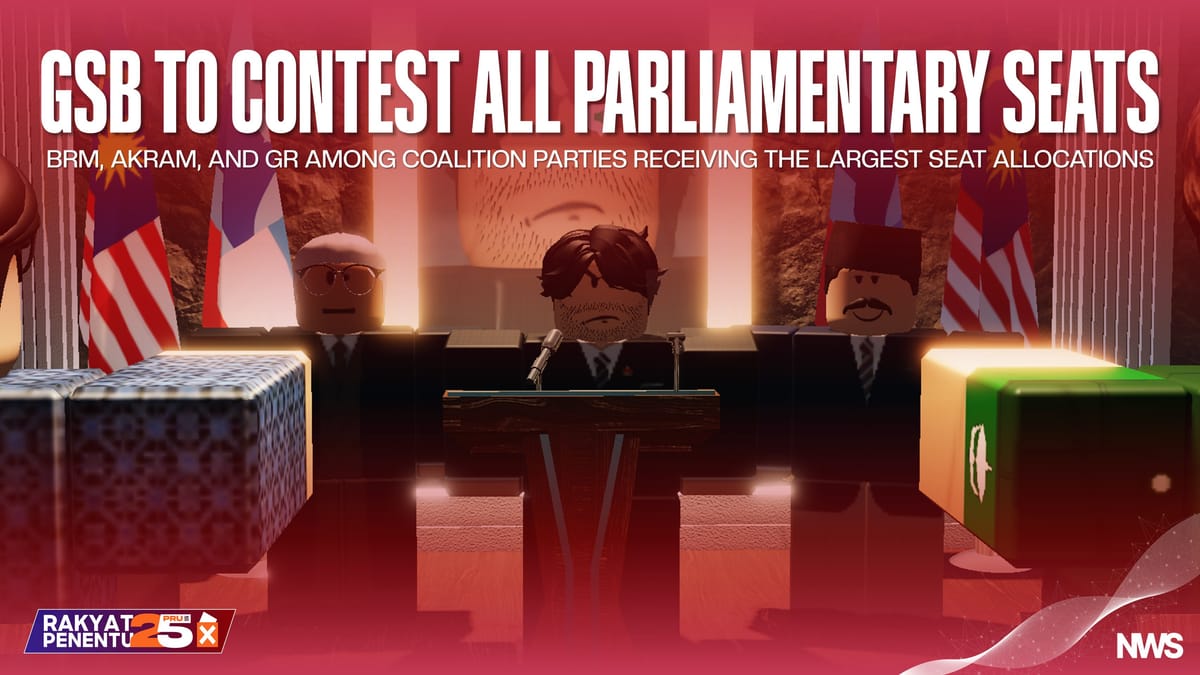 GSB to Contest All Seats in 25th MYSverse GE