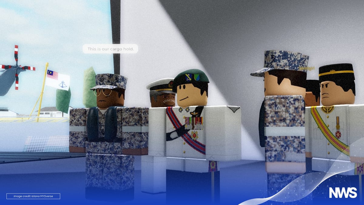 Sultan KarlVonWolffe of Ro-Johor Visits MYSverse Naval Base in Lumut