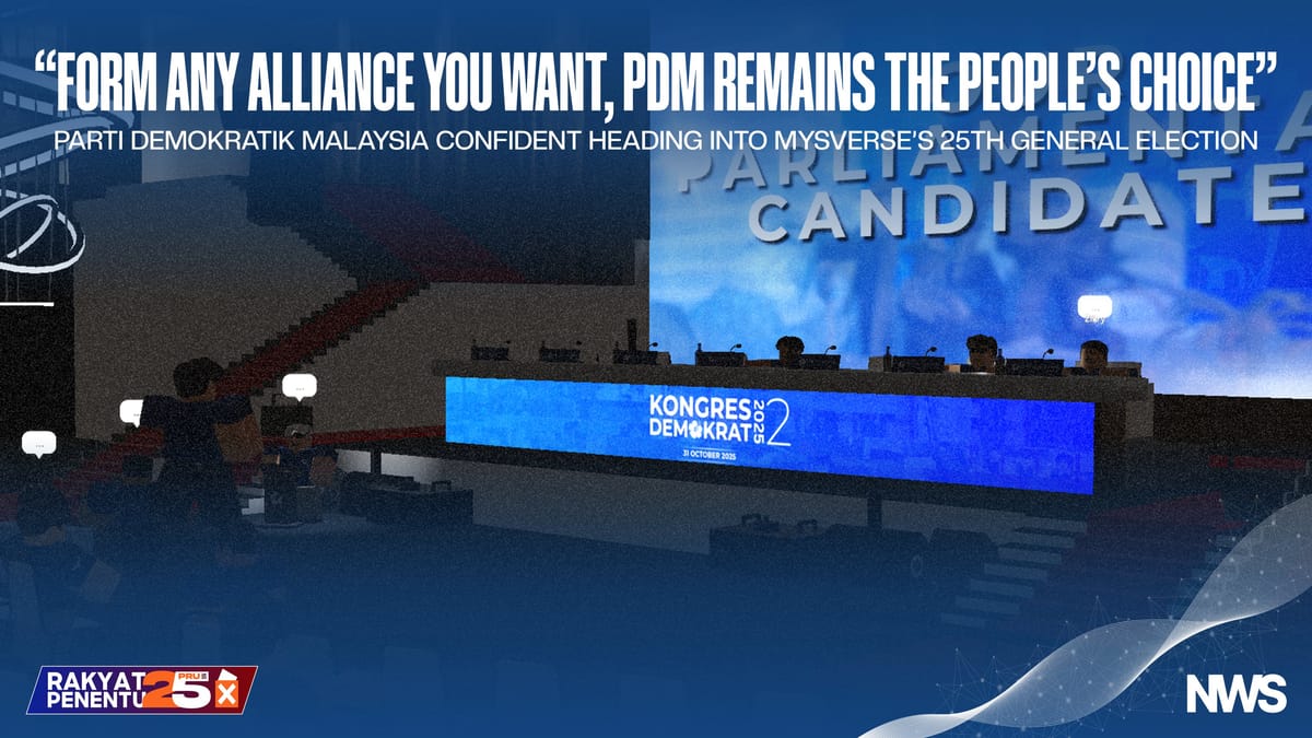 PDM Unveils Candidates and Strategy for 25th MYSverse GE