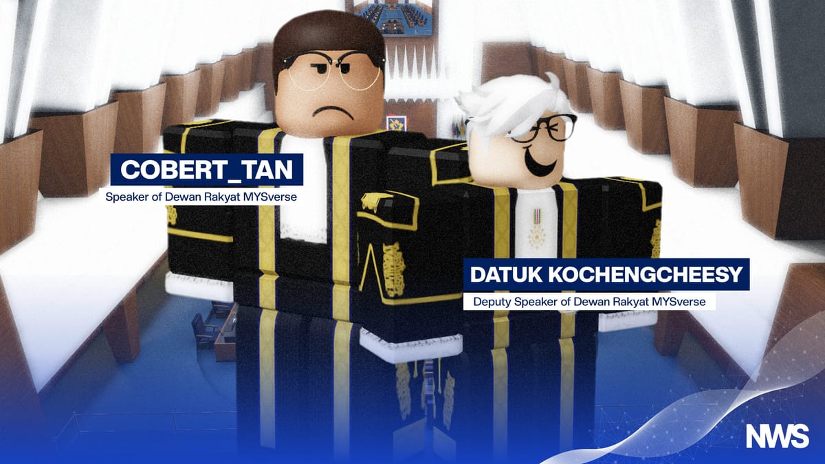 Cobert_Tan Elected Speaker, Datuk KochengCheesy Named Deputy Speaker of MYSverse House