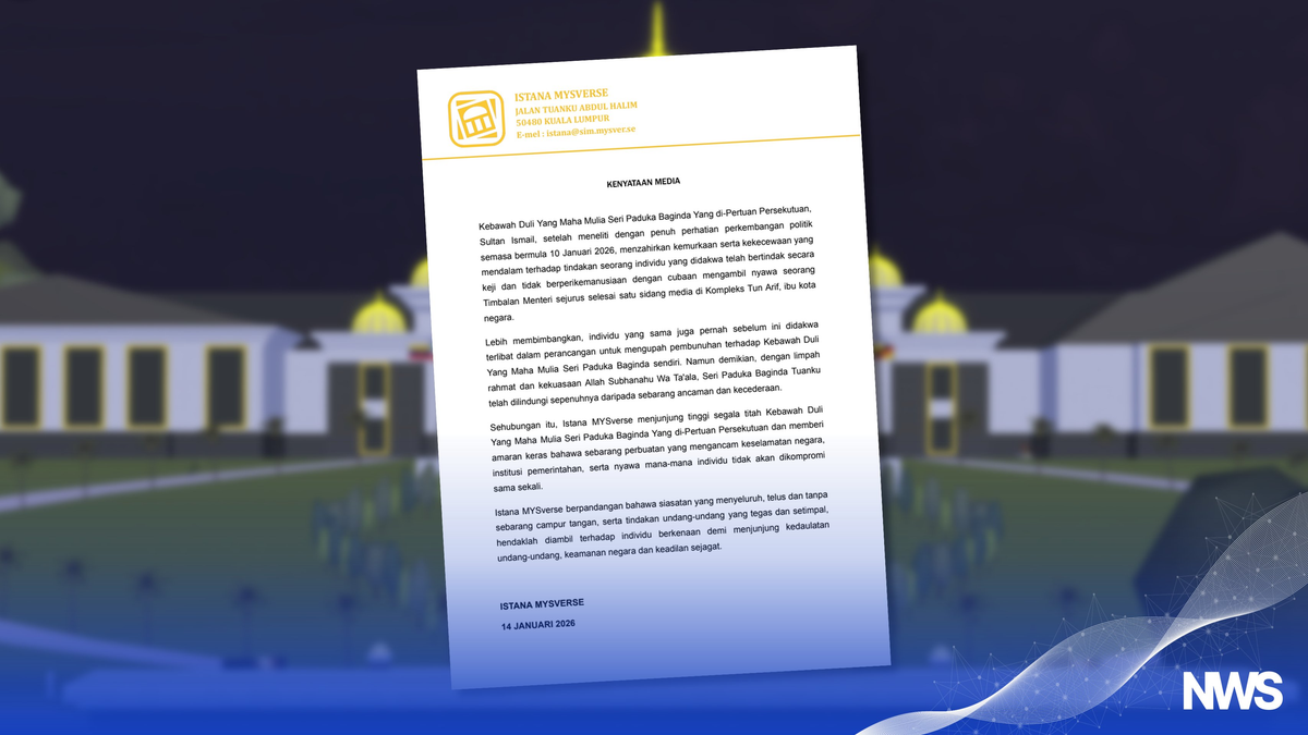 Istana MYSverse Condemns Attempted Attack on Deputy Minister, Calls for Firm Action