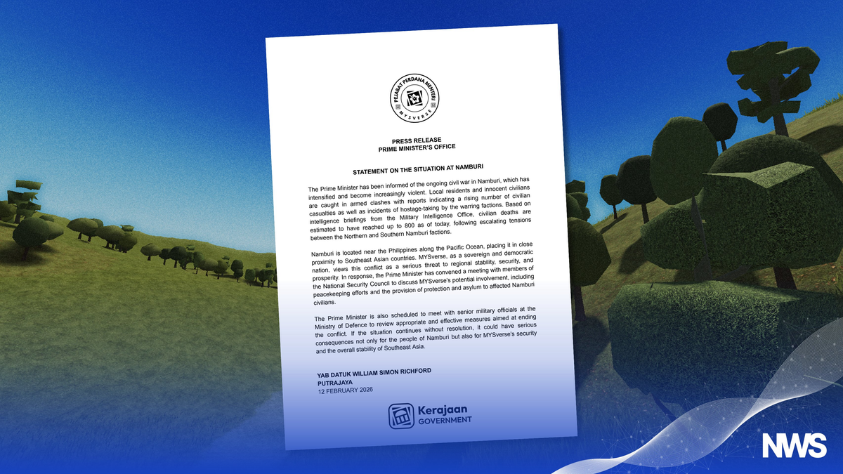 MYSverse Warns Namburi Civil War Threatens Regional Stability, 800 Killed