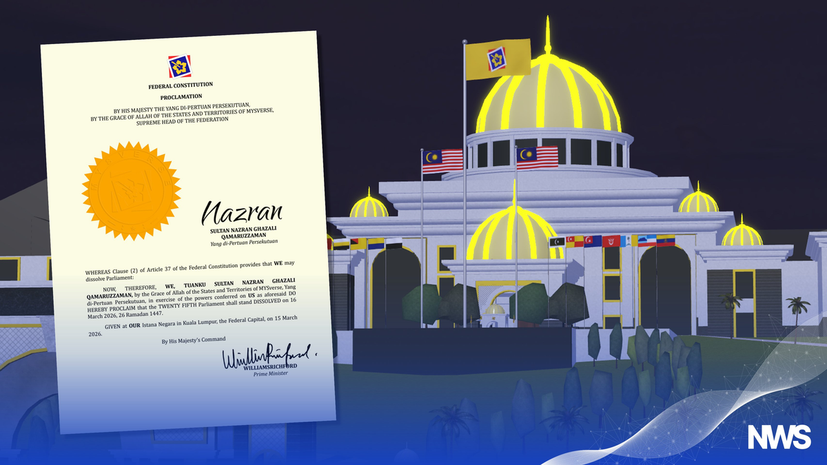 MYSverse Parliament Dissolved, Paving Way for 26th General Election