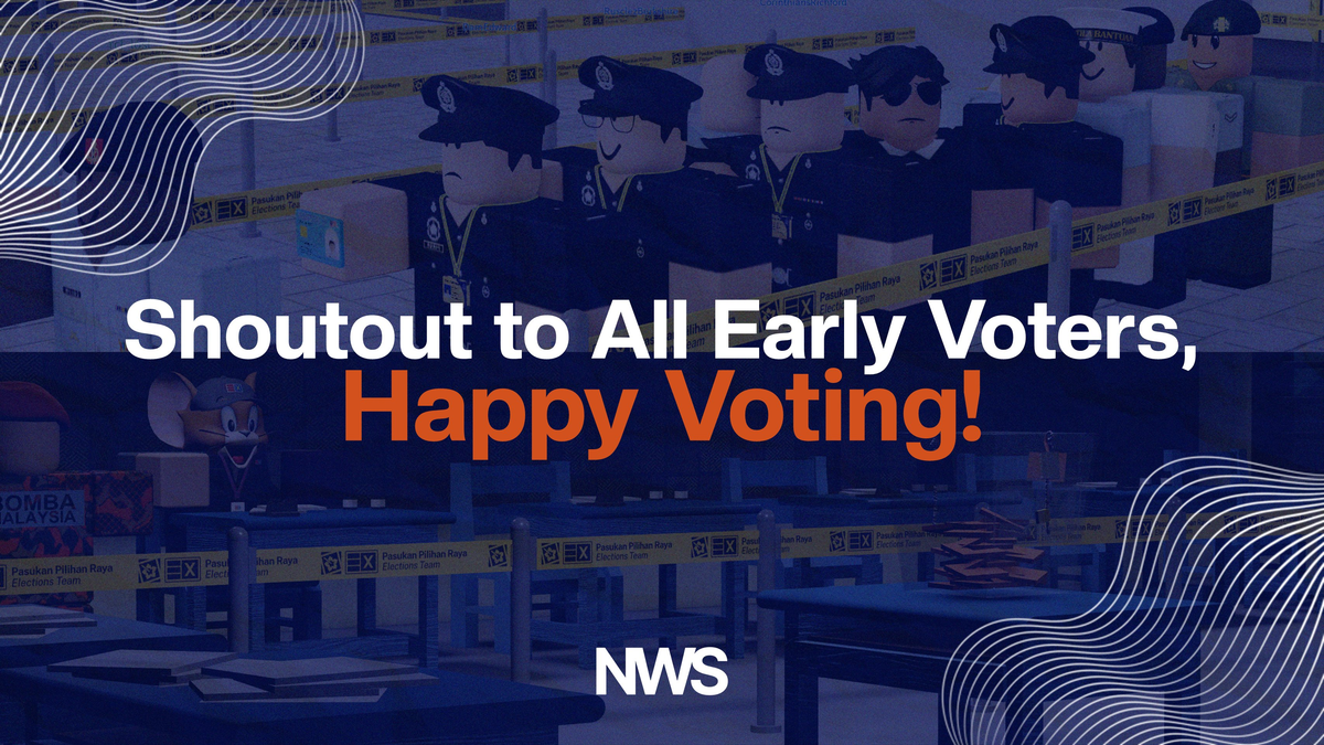 NWS Urges Early Voters to Fulfil Duty in MYSverse GE26