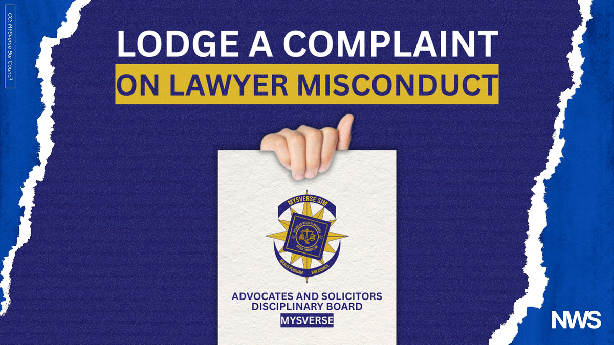 MYSverse ASDB Opens Public Complaints Against Lawyers and Law Firms
