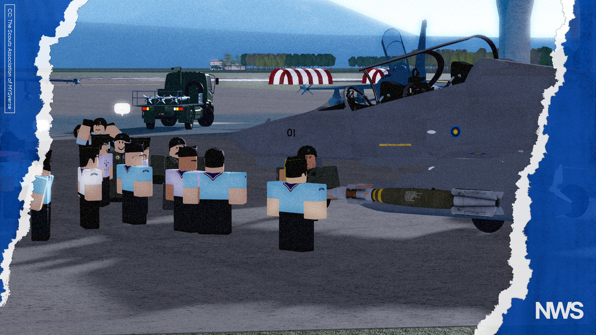 MYSverse Air Scouts Conduct Educational Visit at Ro-Butterworth Air Base