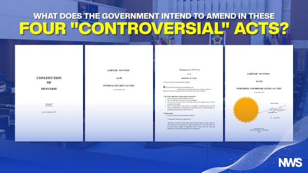 What Changes Does the Government Propose for These 4 "Controversial" Acts?