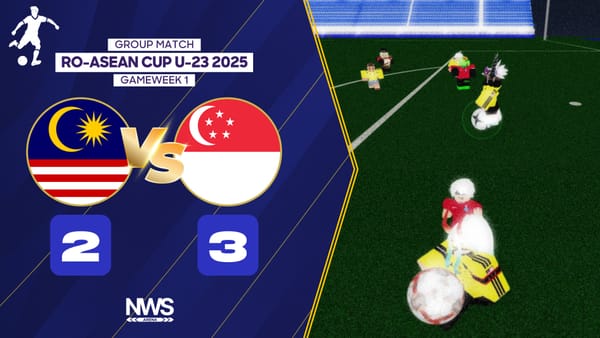 Ro-Singapore Stuns MYSverse with 3-2 Victory in Ro-ASEAN U-23 Cup Opener