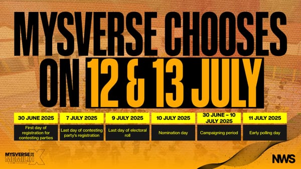 Key Dates Announced for 24th MYSverse General Election