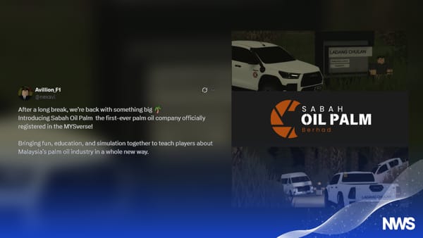 Datuk Avillion_F1 Launches Sabah Oil Palm, MYSverse’s First Registered Palm Oil Company