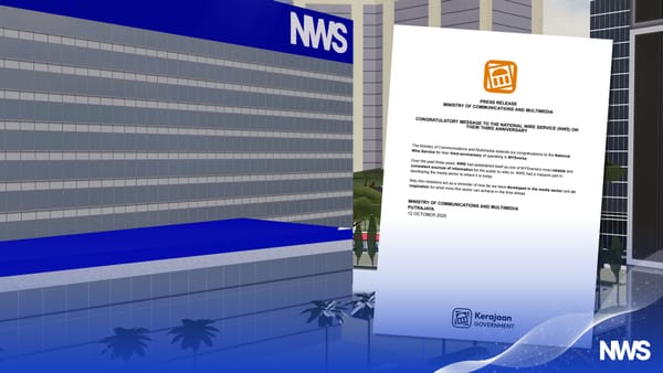 MCMC Congratulates National Wire Service on Third Anniversary