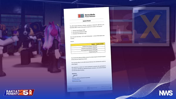 PDM Secures Majority Votes to Form New MYSverse Government