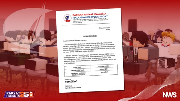 BRM Appoints New Youth Leadership and Candidate for P05 Seberang Prai