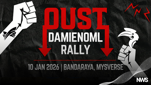 PAM, GSB to Hold “Oust DamienOML” Rally in Bandaraya MYSverse