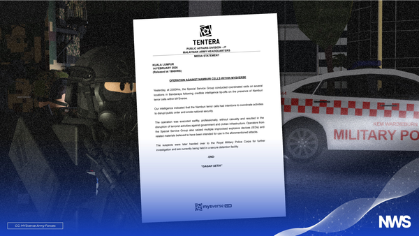 GGK Foils Namburi Terror Plot in Bandaraya MYSverse