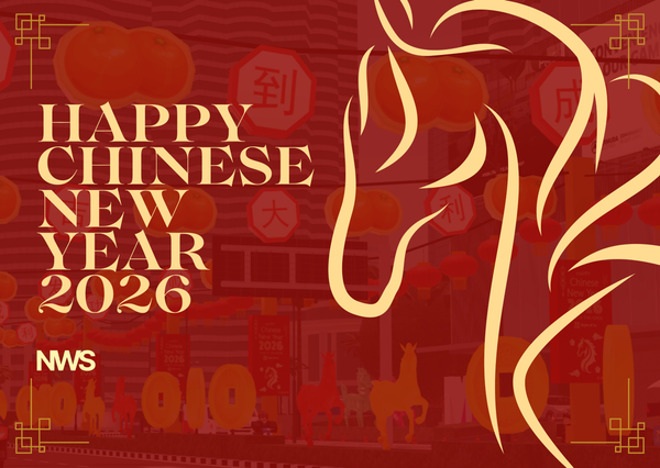 Happy Chinese New Year 2026 from all of us at NWS! 🧧🐎