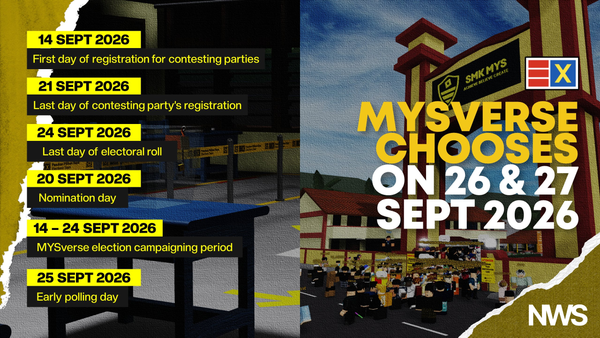 MYSverse Election Team Announces Polling Dates for 27th General Election